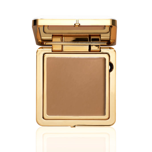 Trish McEvoy cream bronzer product texture swatch