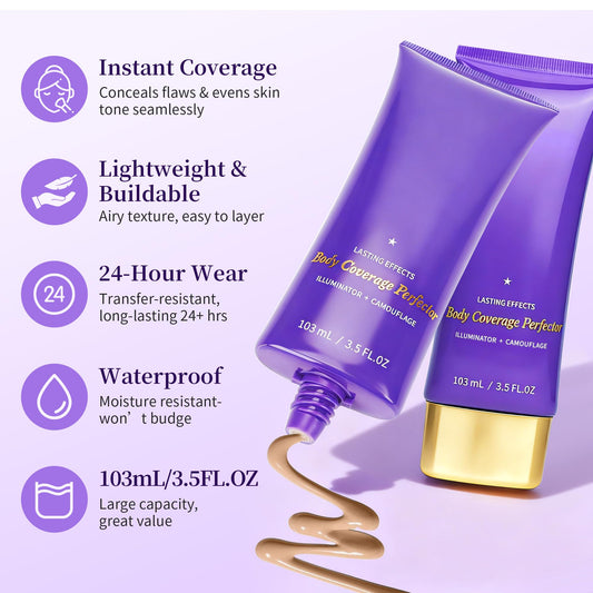 Tube of Westmore Beauty waterproof body concealer