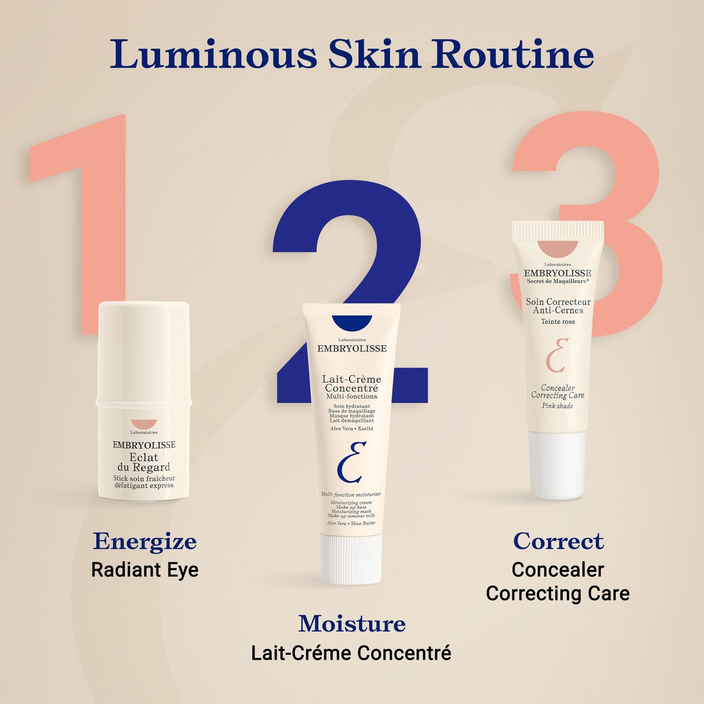 Embryolisse hydrating under eye concealer lifestyle shot