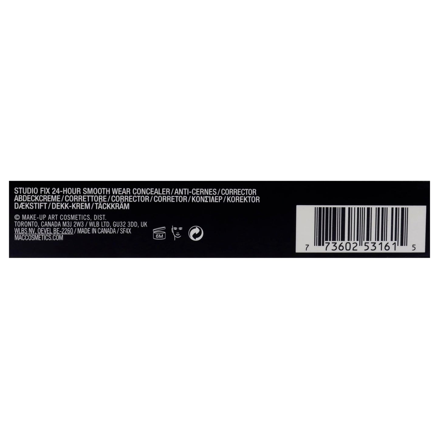 MAC Studio Fix 24-Hour Smooth Wear Concealer professional makeup tool