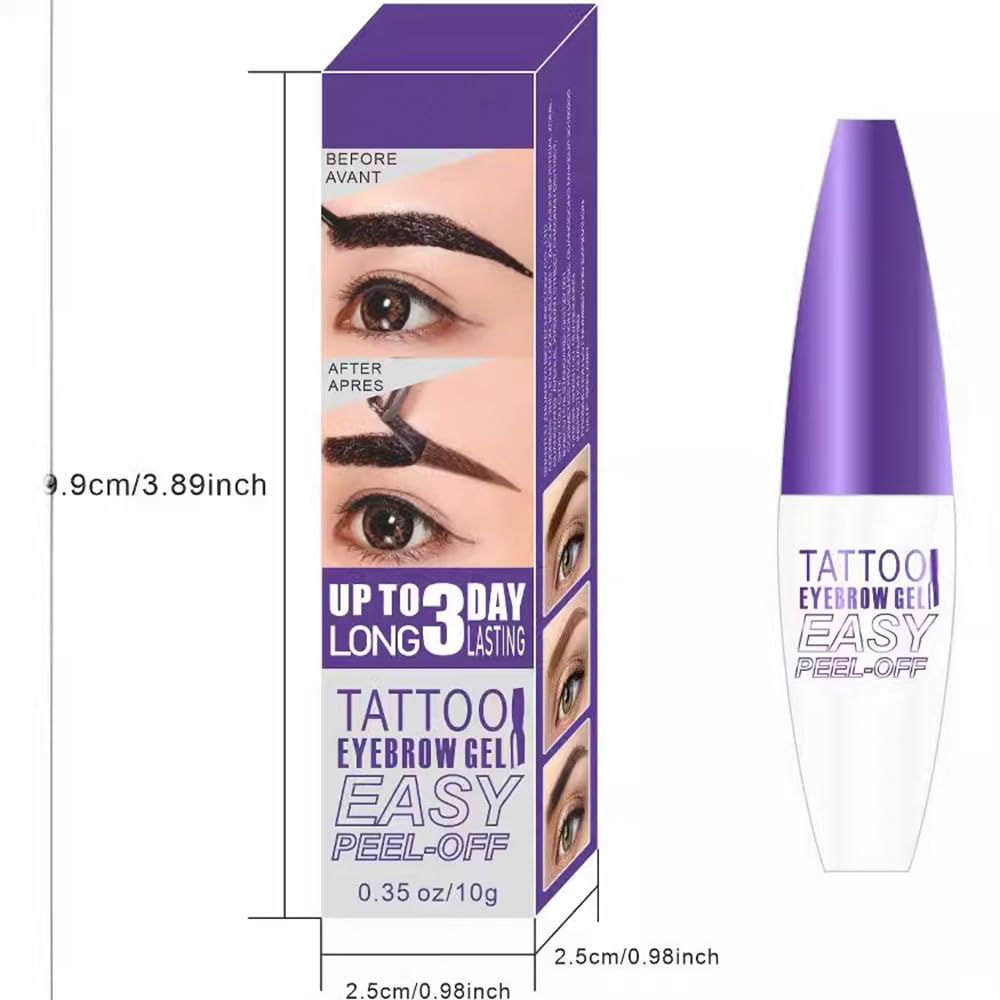 Fedulili smudge proof eyebrow gel gift set for women