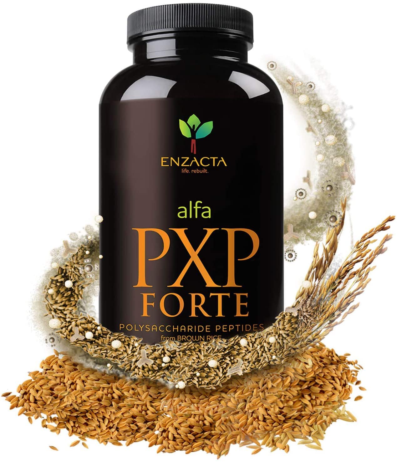Authentic Enzacta Alfa Pxp Forte powder supplement for cellular energy