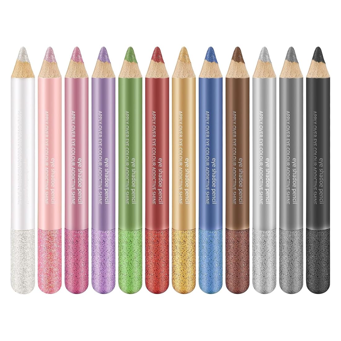 Linble 12 piece shimmer eyeshadow and eyeliner collection
