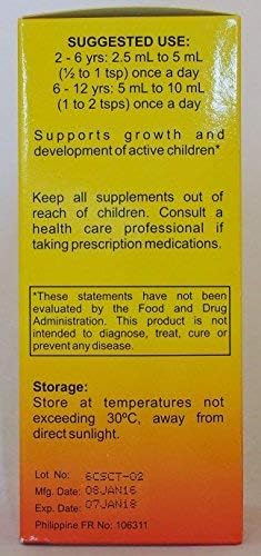 Authentic Cherifer syrup for children growth support