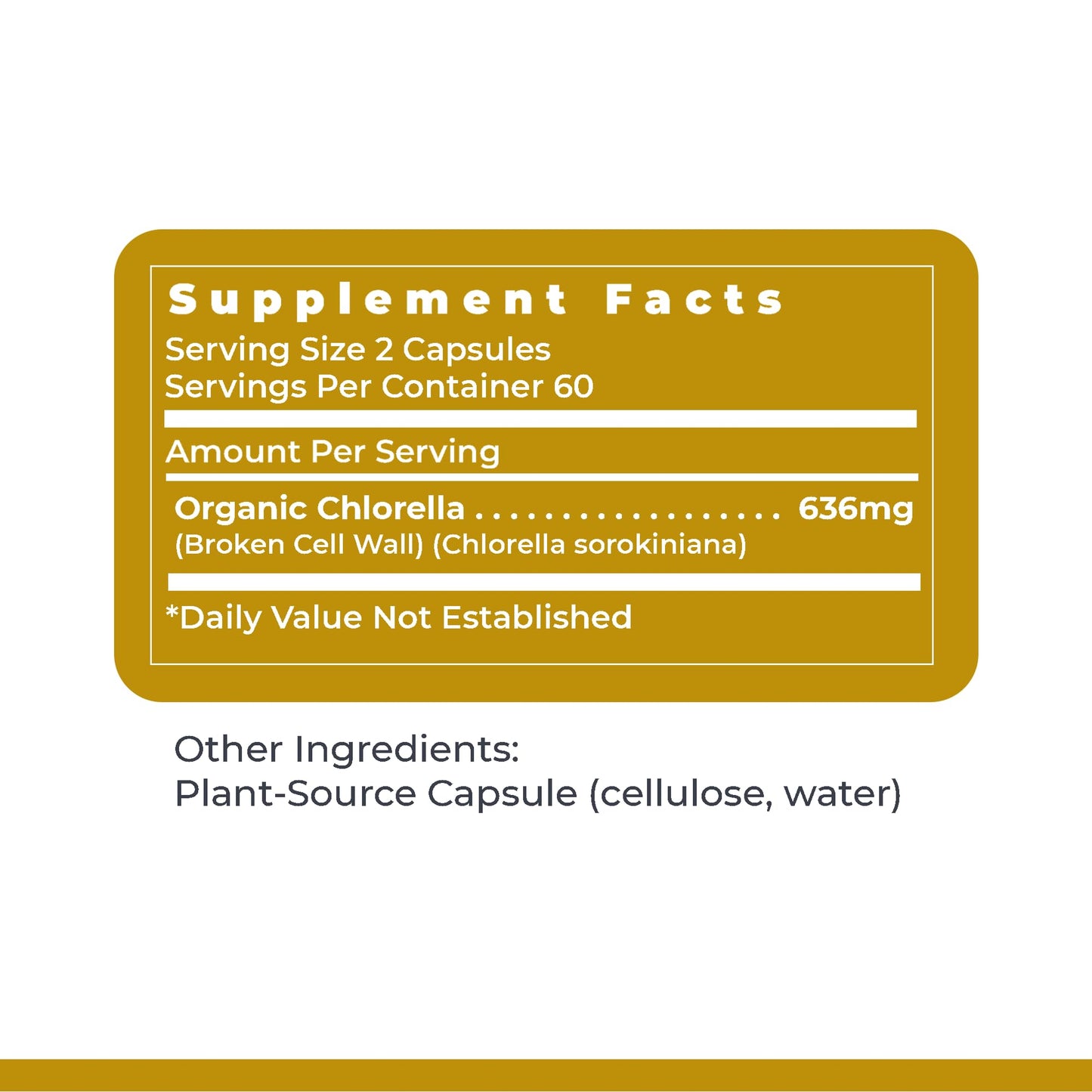 Authentic USA imported Premier Research Labs Medi Chlorella Fx