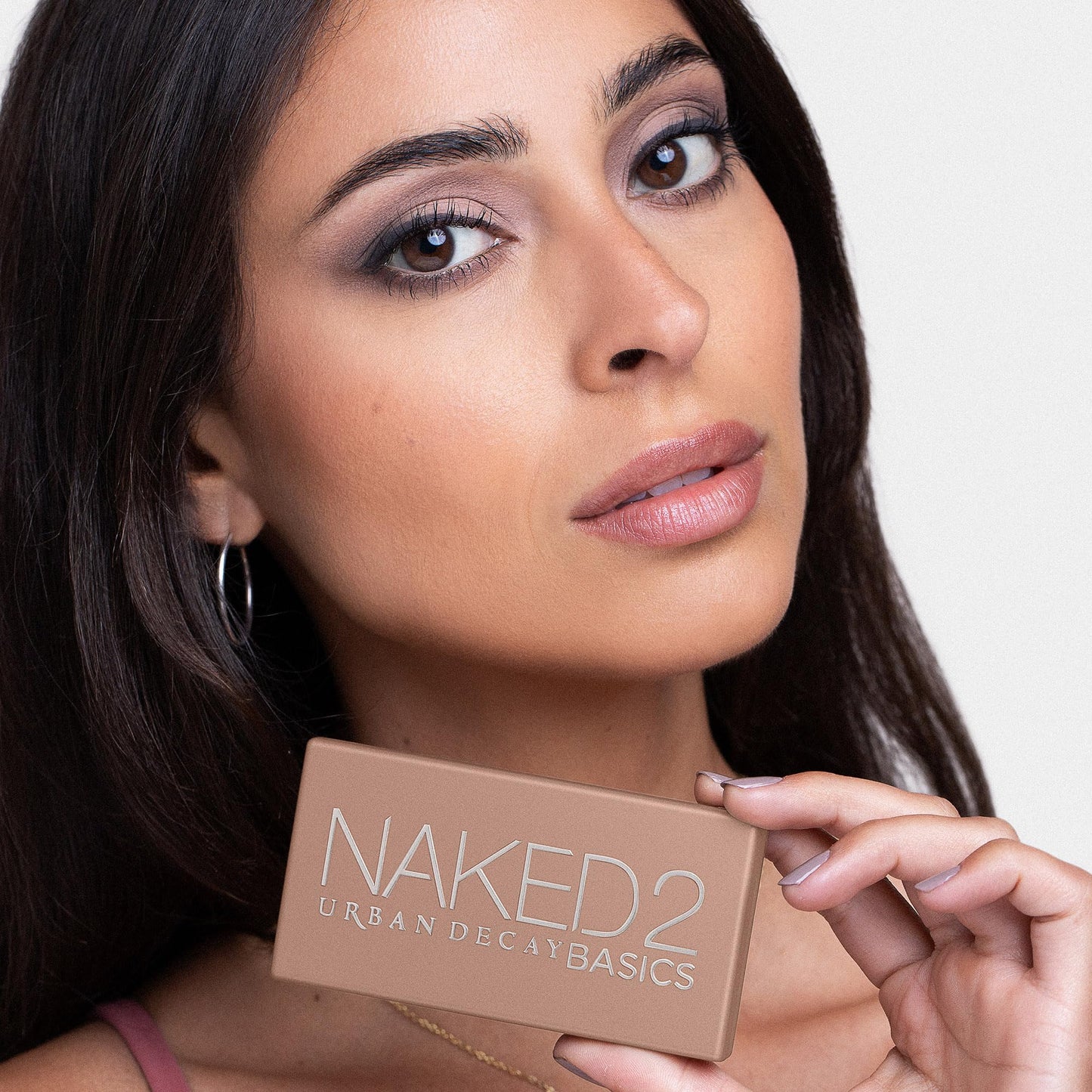 Professional makeup look using Urban Decay Naked 2 Basics