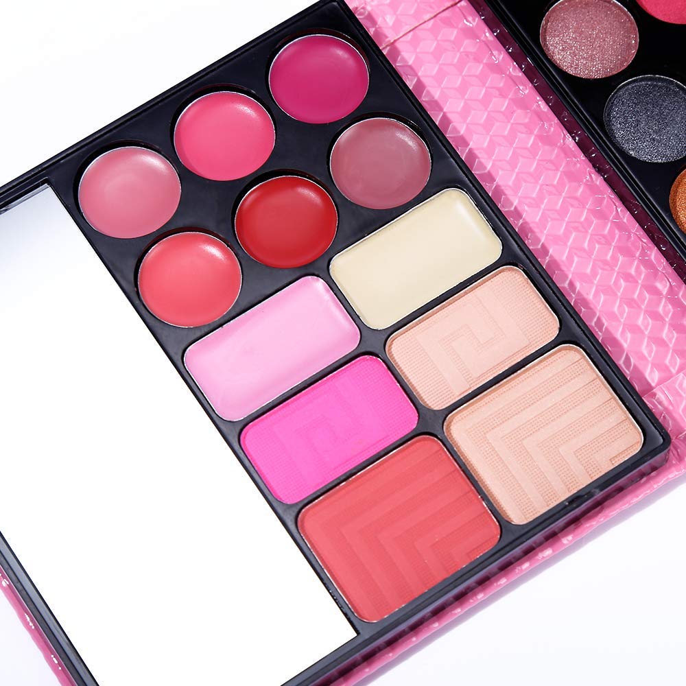 Textured pink case of QiBest all in one kit