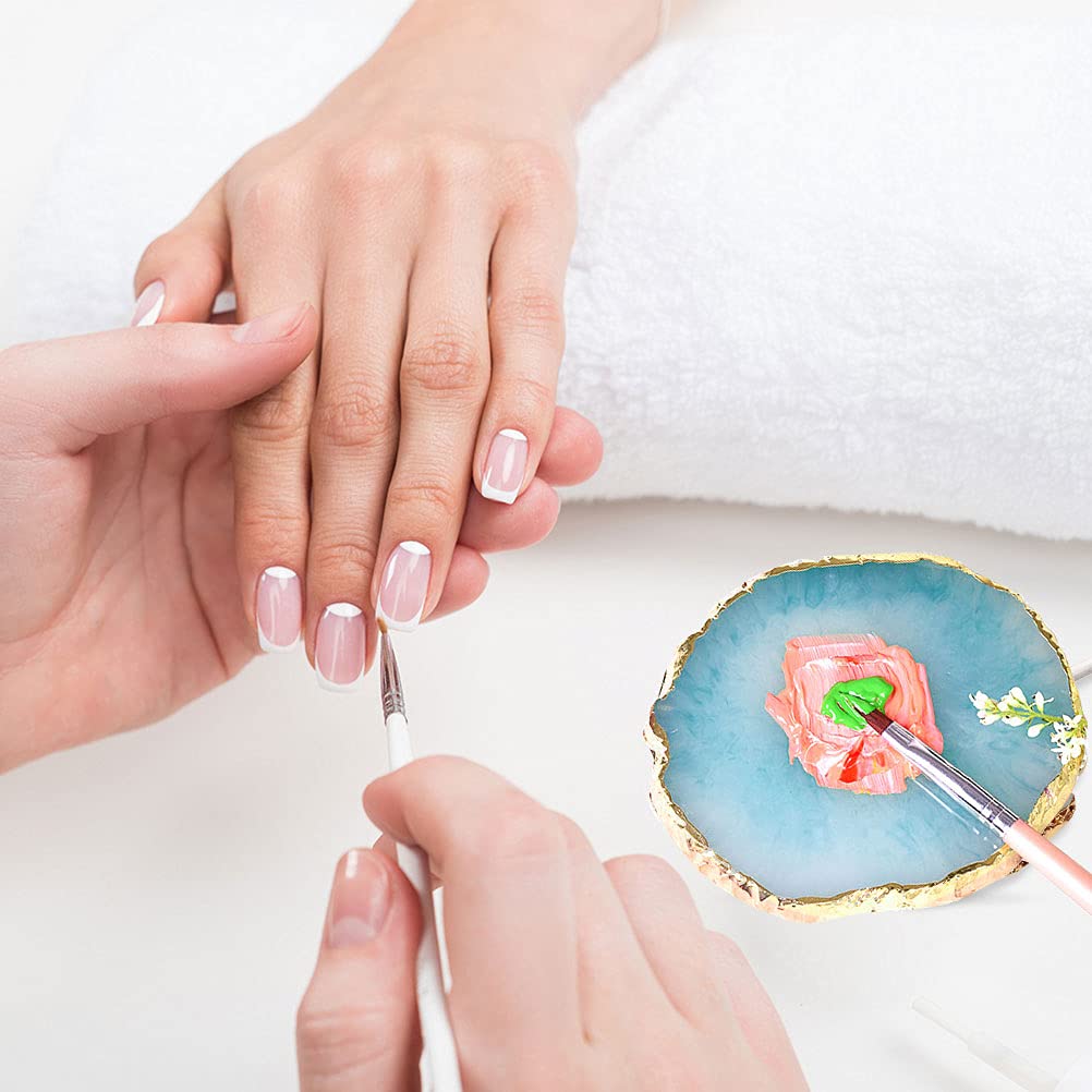 Two pieces of Sumaju resin makeup and nail polish mixing board