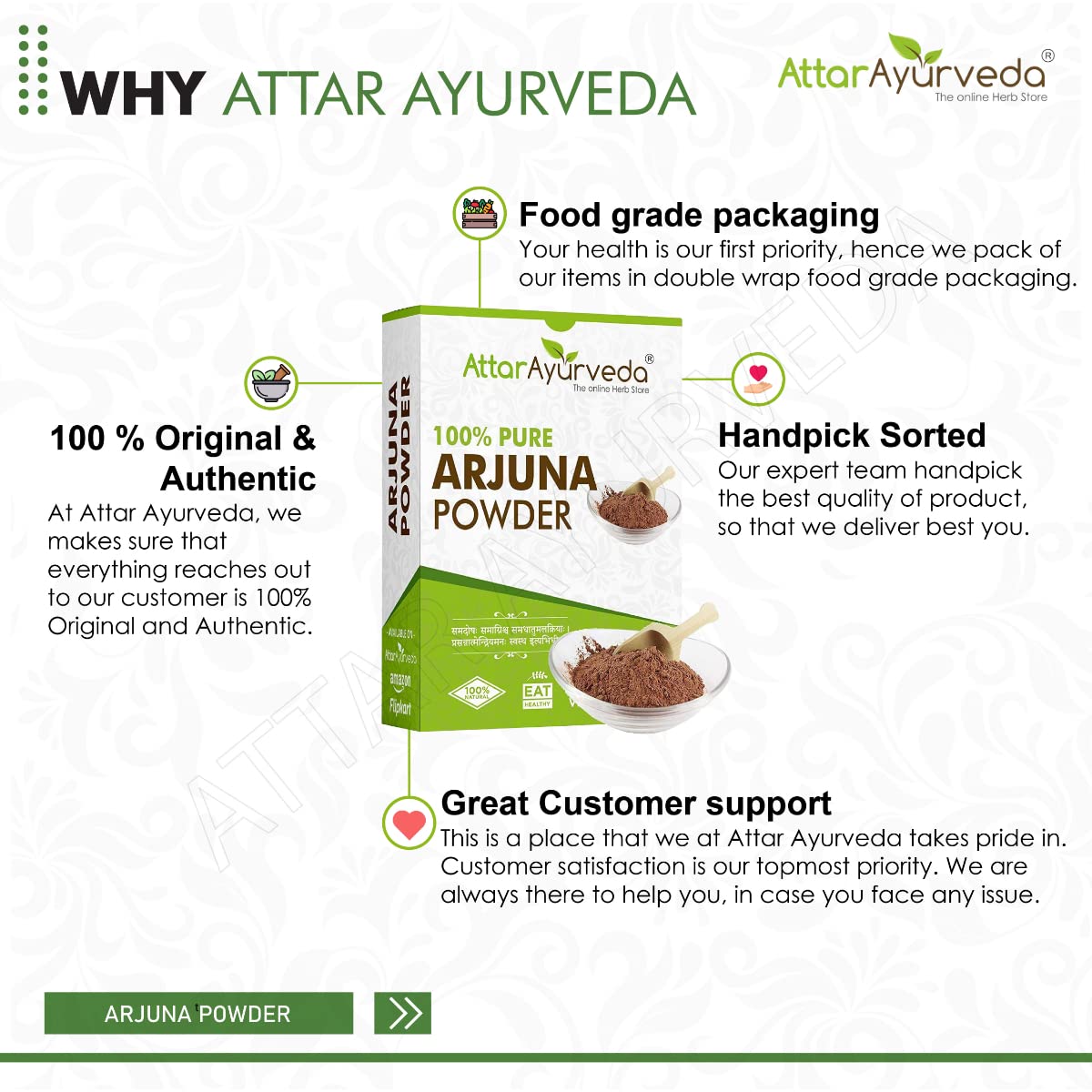 Ayurvedic heart health supplement bottle by Attar Ayurveda