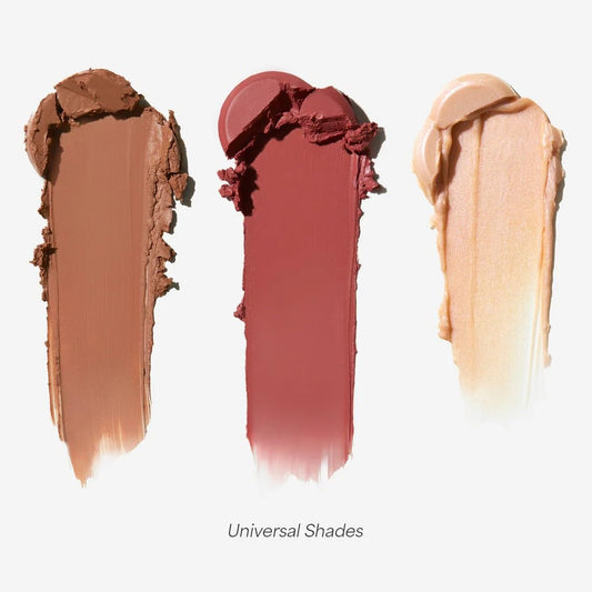 EarthsCure cream bronzer stick showing smooth texture for natural face contouring