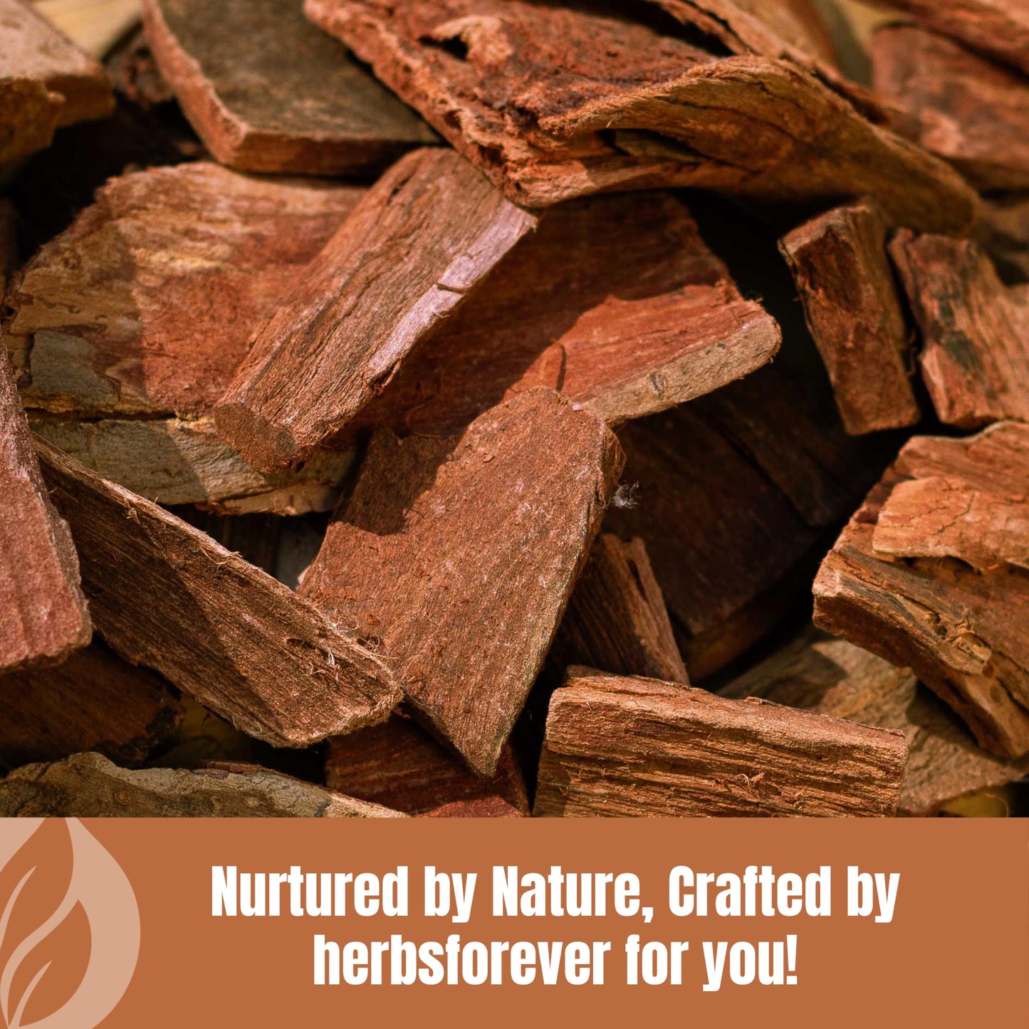 Herbsforever Terminalia Arjuna 454 grams bag showing steam sterilized quality mark