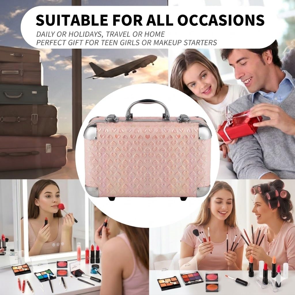 Hot Sugar full cosmetic kit layout emphasizing the waterproof blushes and precision eye pencils.