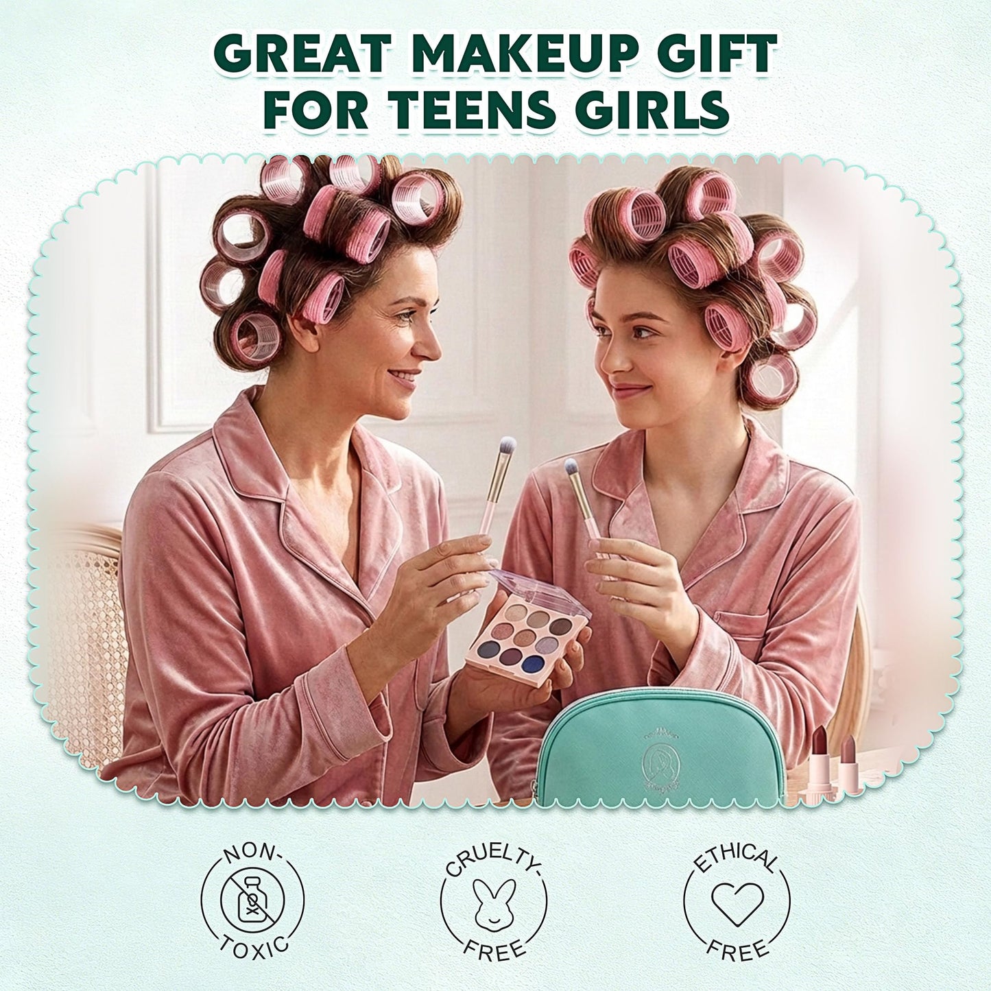 Color Nymph complete teenage makeup kit presentation packaging box for gifting ideas