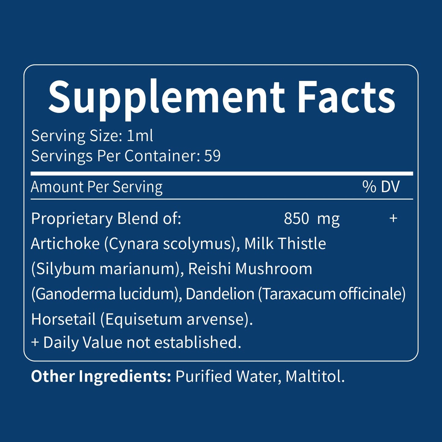 Two fluid ounces bottle of Selvaherb artichoke leaf extract displaying premium packaging layout
