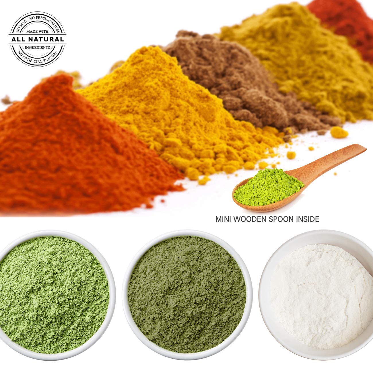 Pure green Hadjod herbal powder from Prince Herb showing a natural fine texture for wellness supplements.