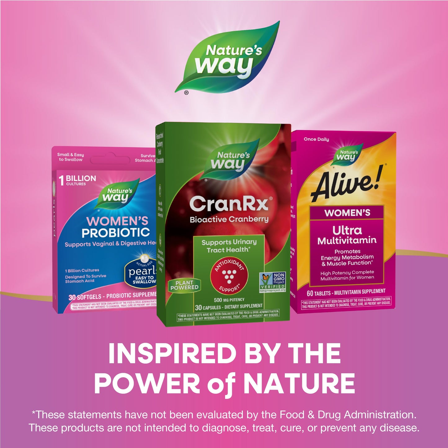 Nature's Way CranRx Bioactive Cranberry USA imported packaging