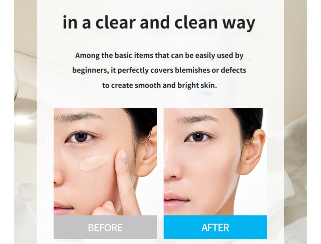 Authentic USA sourced protective blemish balm for a smooth and luminous complexion finish.