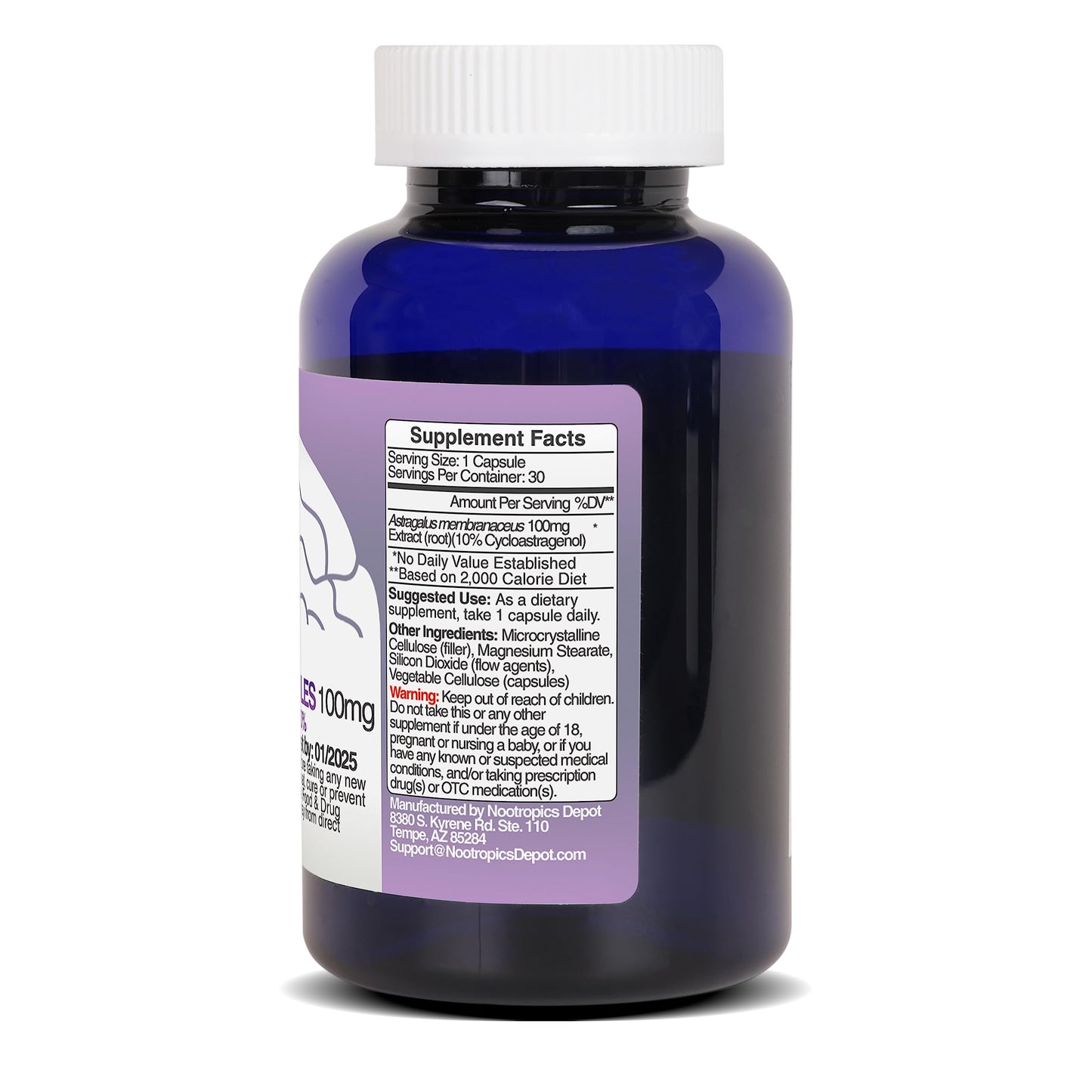 Full collection of Nootropics Depot longevity and cellular aging support supplements showcasing authentic packaging variations.