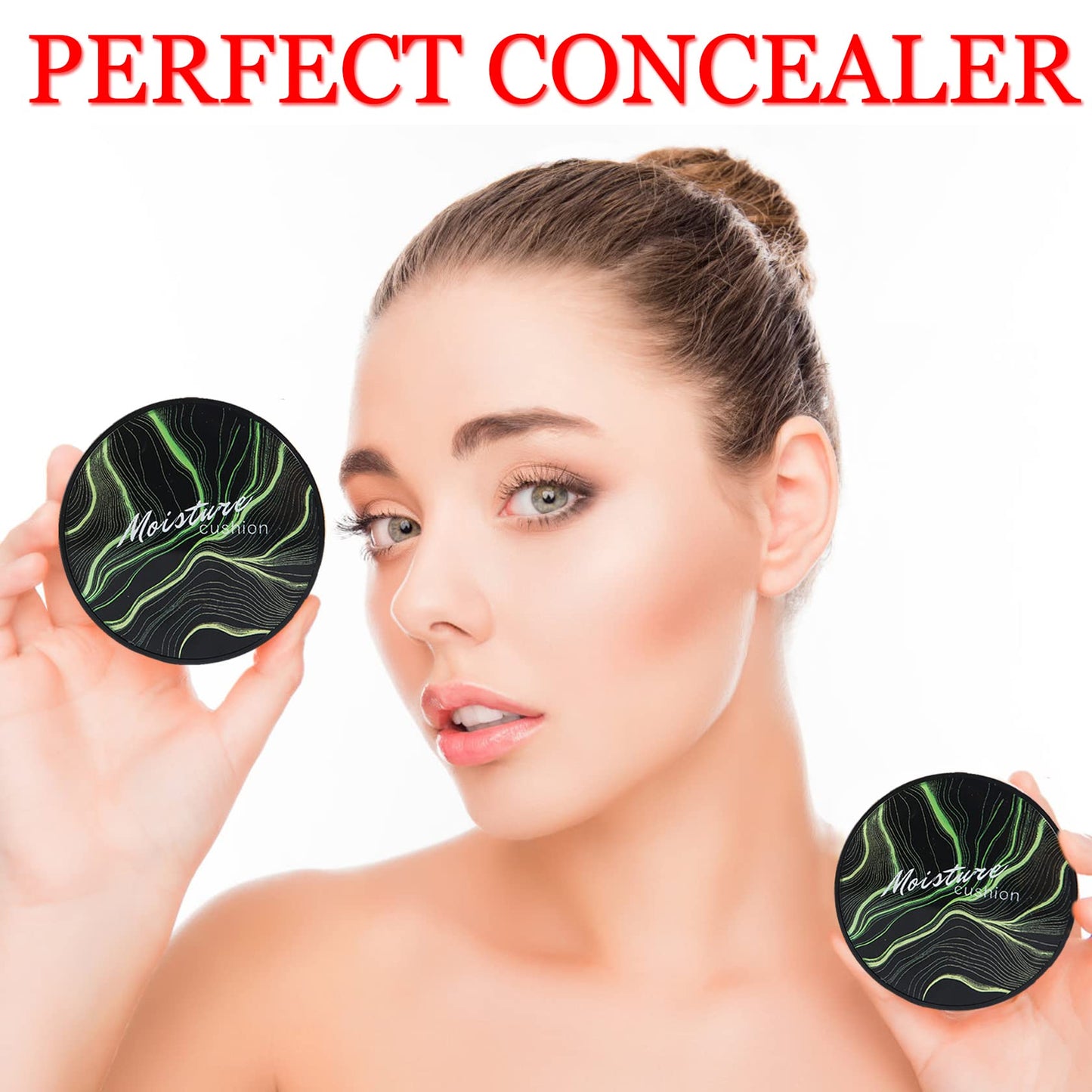 Cahiuyoa mushroom cushion foundation texture view