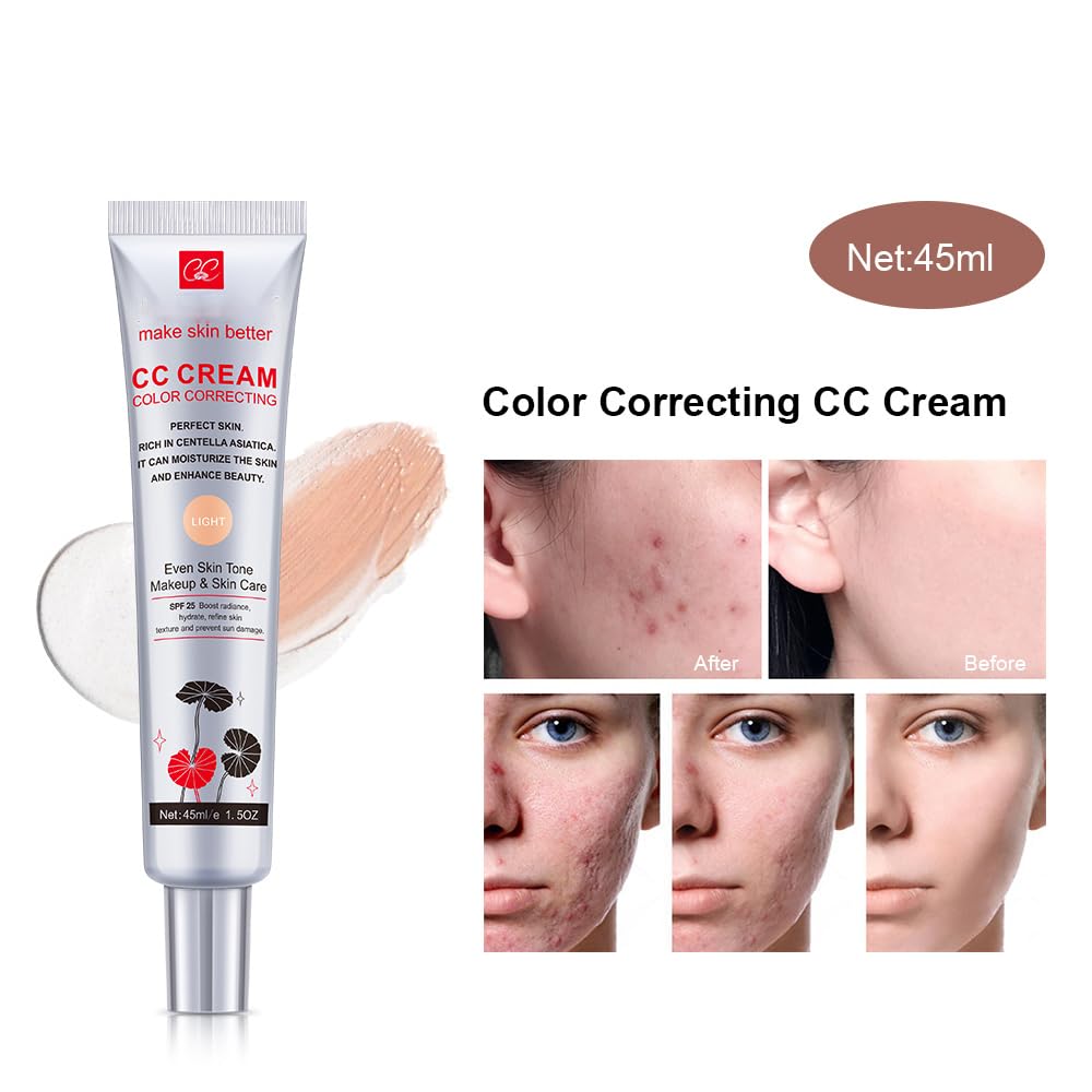 Fovcos CC Cream light shade applicator view