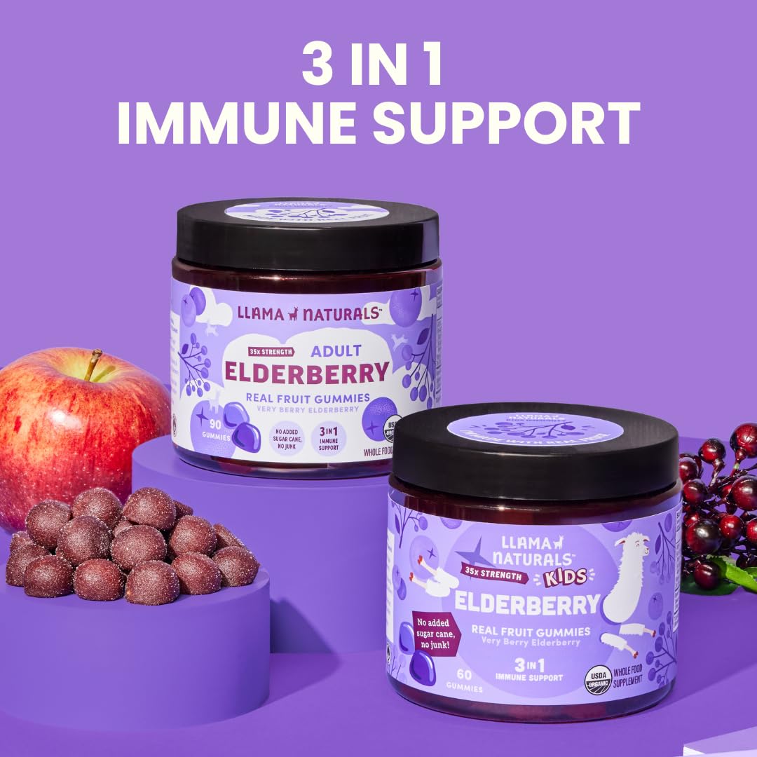 USA imported Llama Naturals premium antioxidant dietary supplement for holistic daily health support.