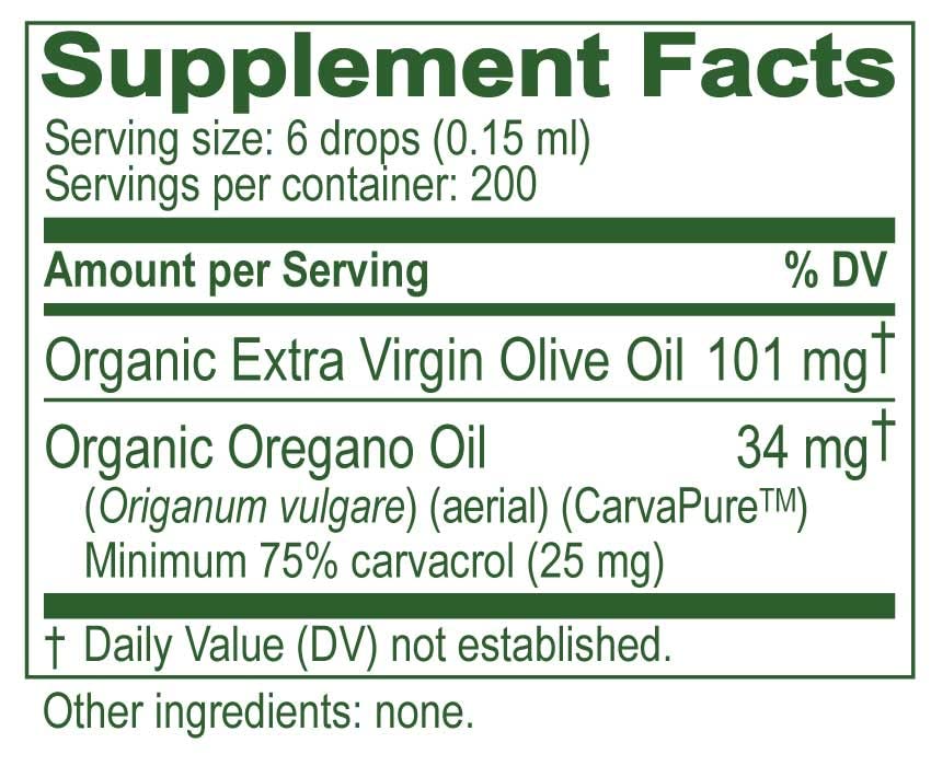 Authentic USA imported oregano liquid drops for seasonal wellness