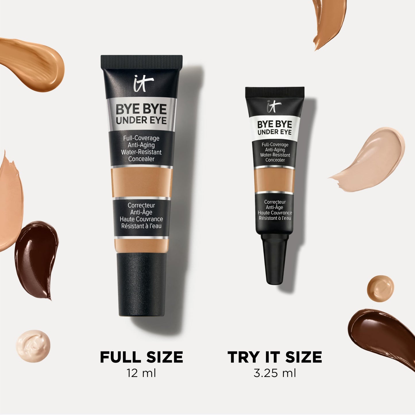 Premium imported cosmetic tube for concealing fine lines and redness