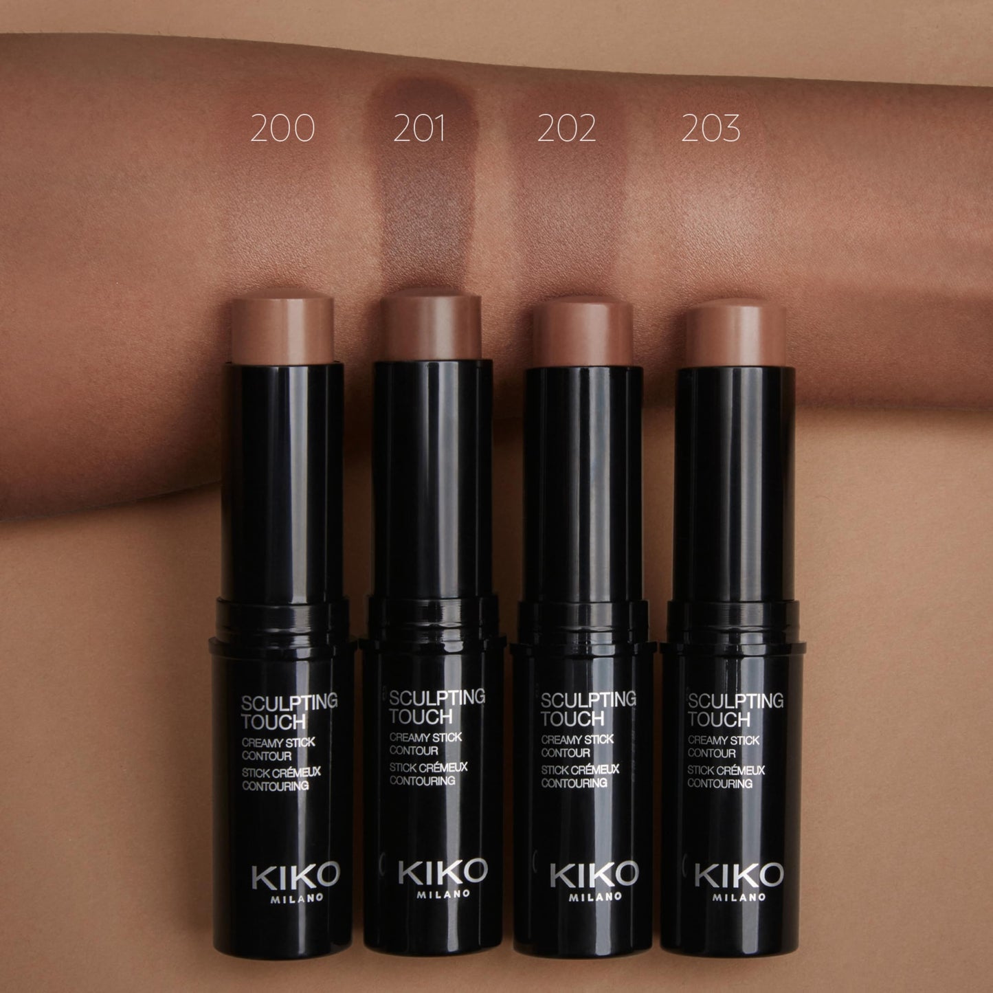 Authentic Kiko Milano imported Italian cream contour stick for jawline definition