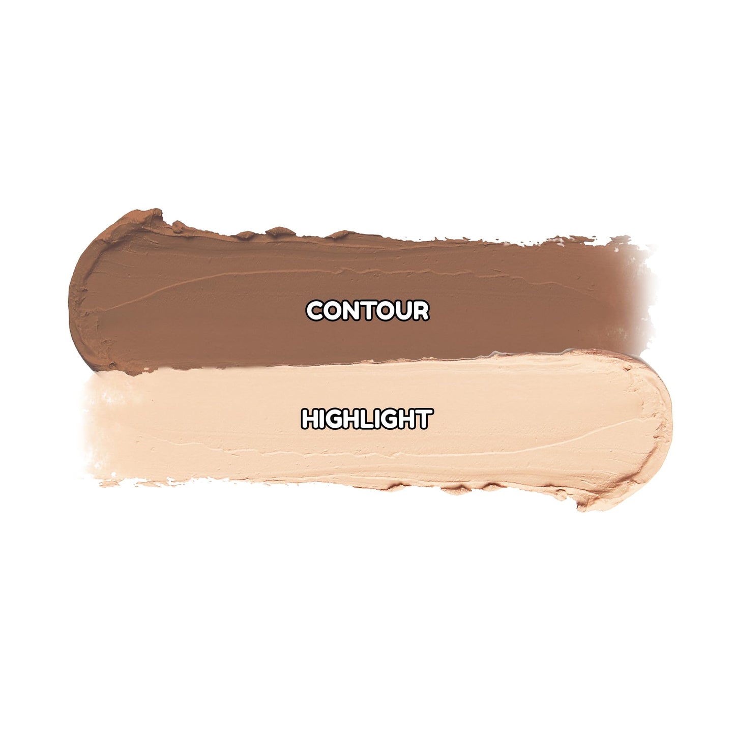 KimChiChic Beauty Effn Sculpt contour stick cap removed showing the dual shades