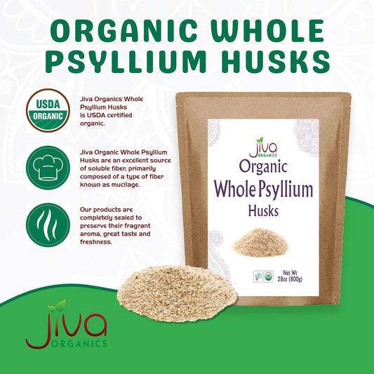 Jiva Organics Isabgol packaging details