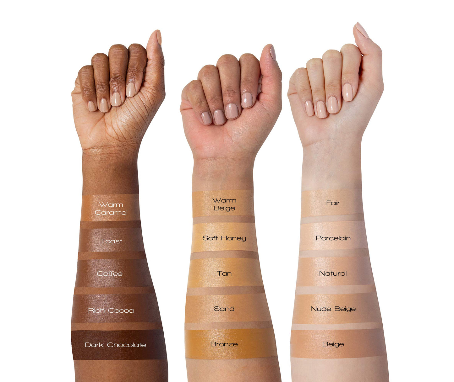 L.A. Girl professional cosmetics high definition liquid foundation white base