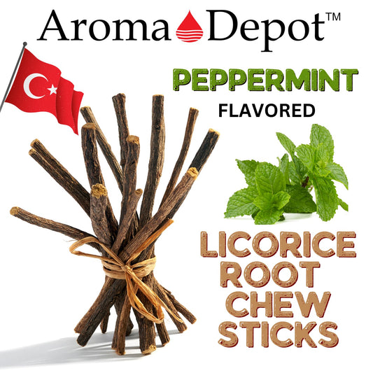 Package of Aroma Depot natural licorice root sticks