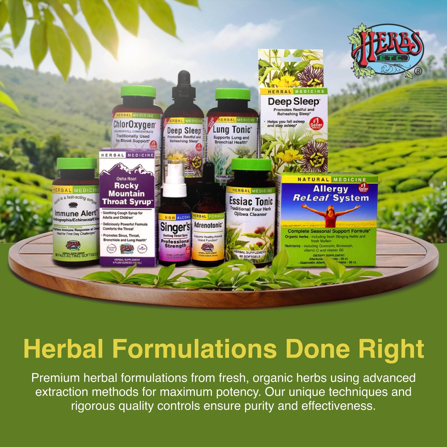 Herbs Etc throat spray for vocal health and comfort