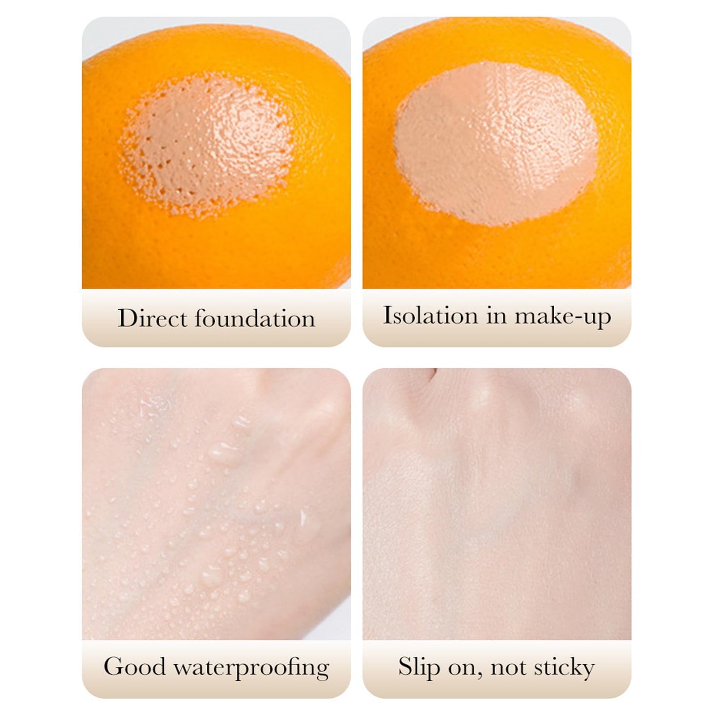 Vienflona 3-in-1 skin tone correcting primer back label