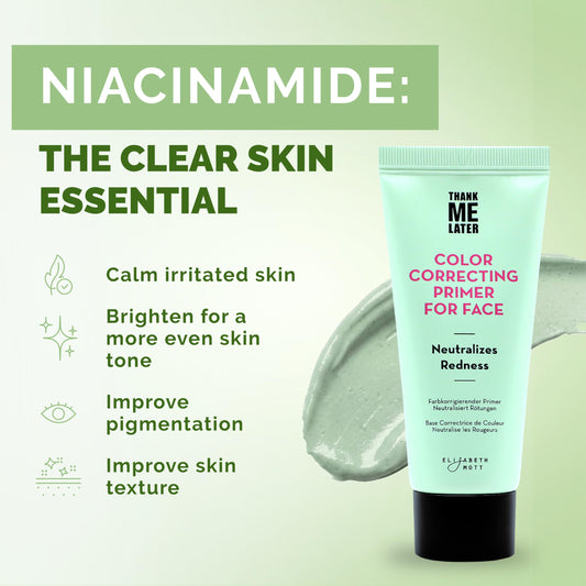 Elizabeth Mott Thank Me Later Color Correcting Face Primer texture swatch