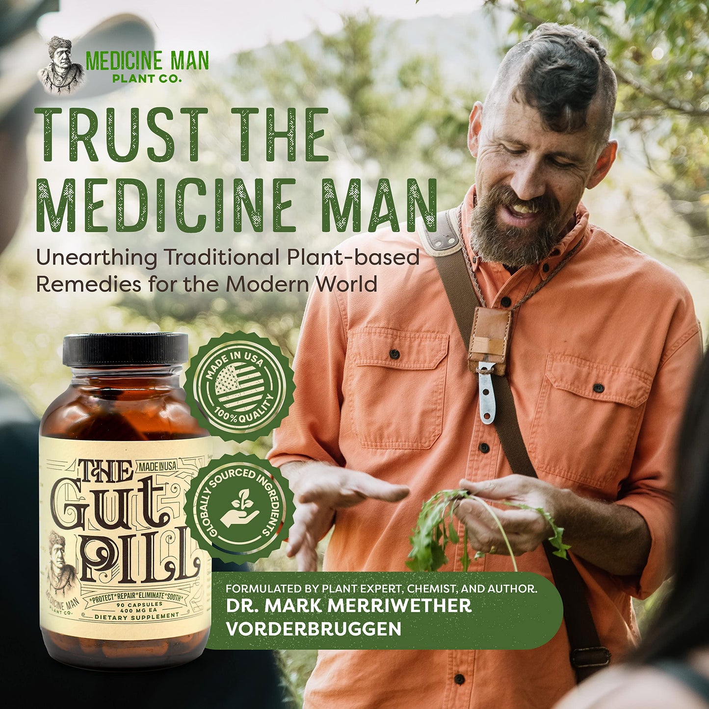 Medicine Man Plant Co. The Gut Pill lifestyle product shot