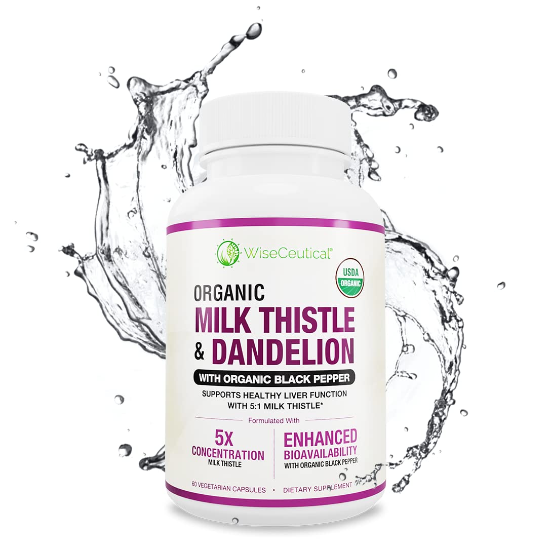 Wiseceutical authentic health product packaging showcasing the triple action blend components