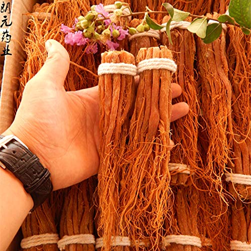 Zhanyunmaoyi Red Korean Ginseng Roots packaging details and weight
