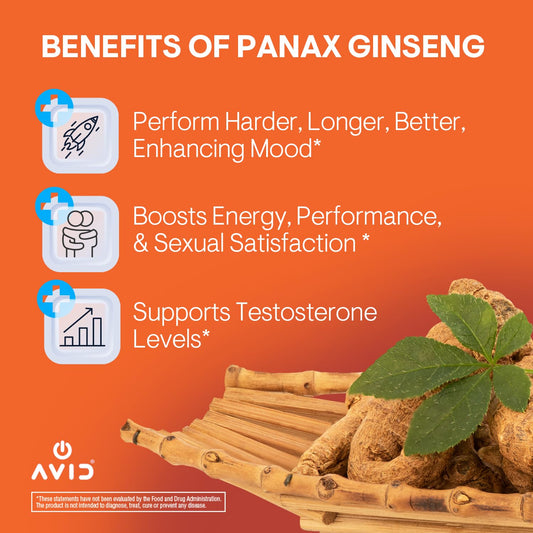 Close up of Playboy Ginseng Gummies supplement facts label