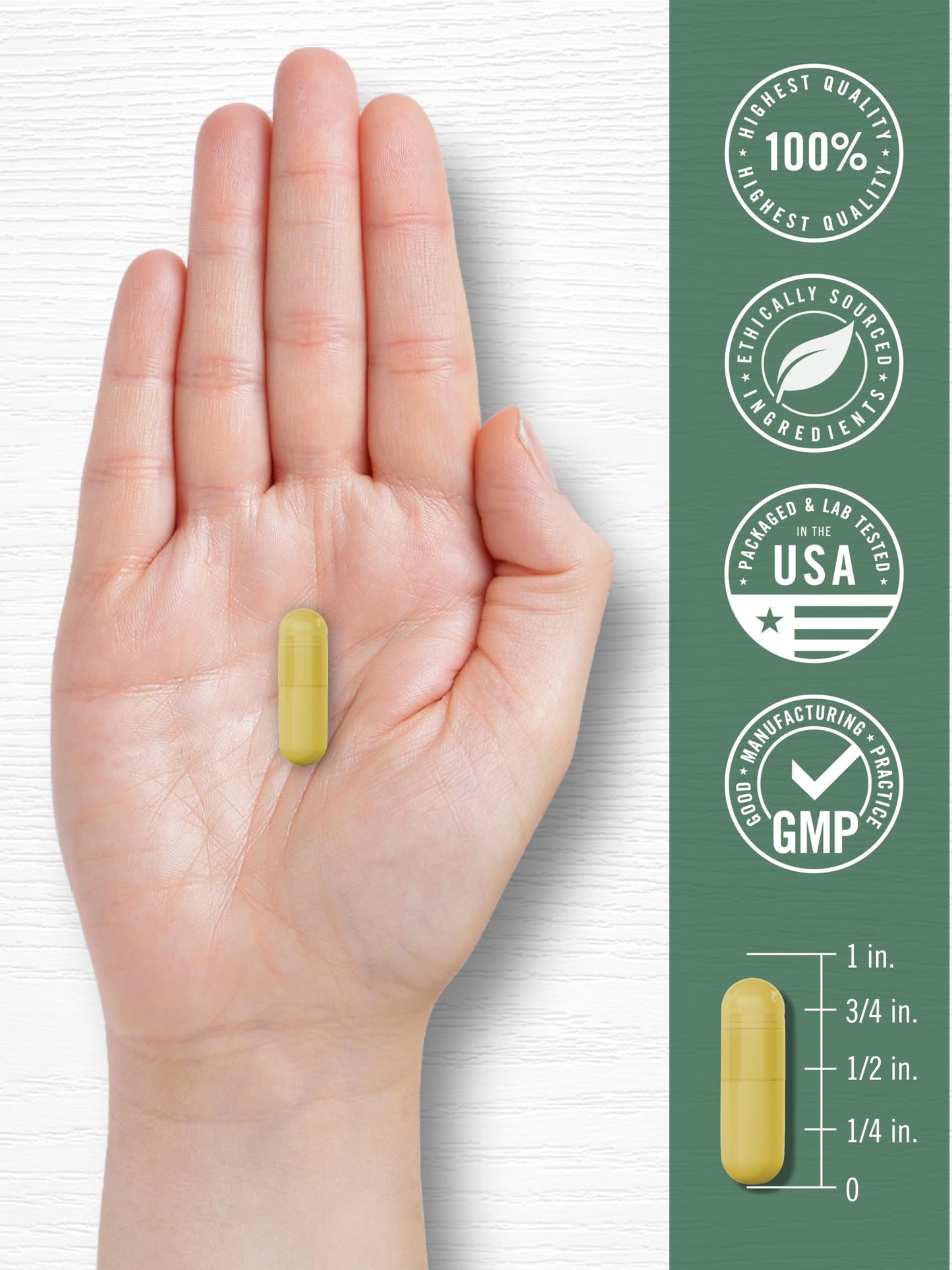Carlyle goldenseal root herbal supplement capsules package showing safety seal and manufacturing features