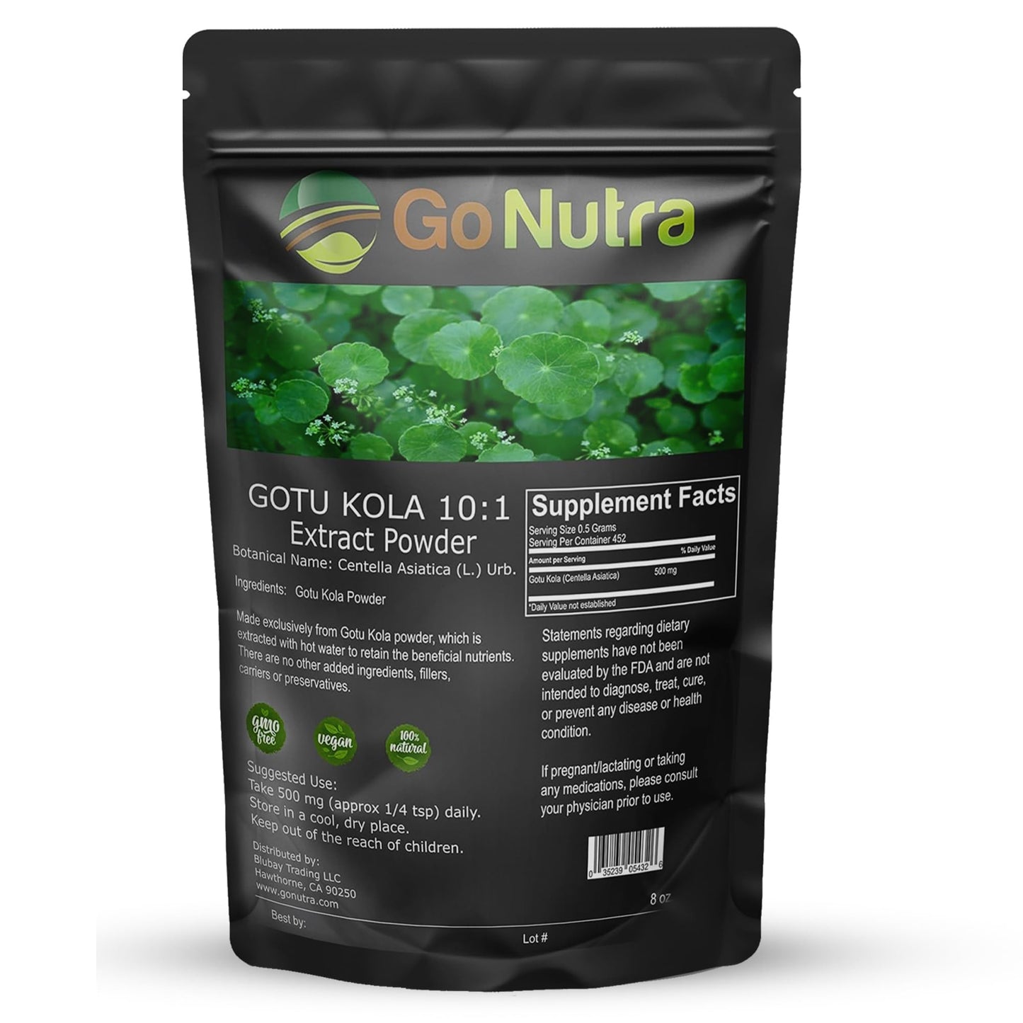 Go Nutra 8 Ounce clean label gluten free dietary supplement overview