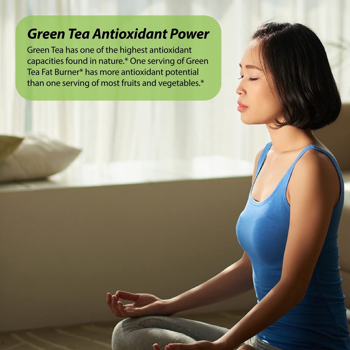 Authentic USA imported Applied Nutrition Green Tea Fat Burner box