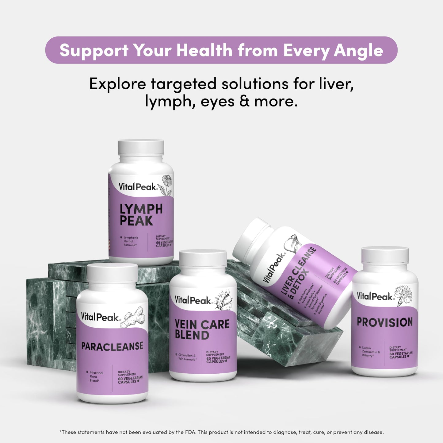 USA imported Vital Peak Holy Basil mood support supplement