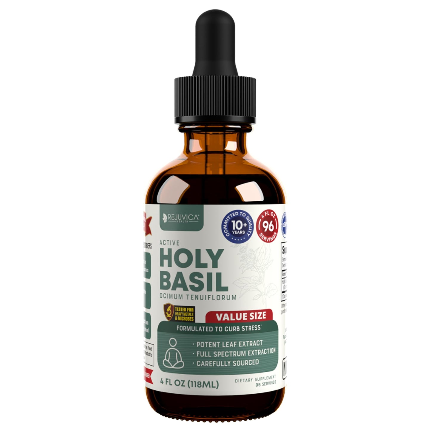 Rejuvica Health liquid herbal extract bottle lifestyle placement