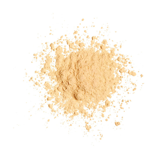Revolution Beauty London Banana powder texture and jar