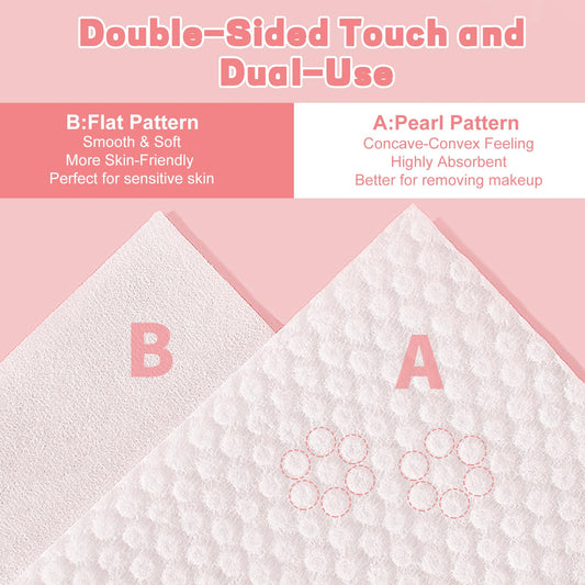 Close up of WMQL dual textured face towel fabric