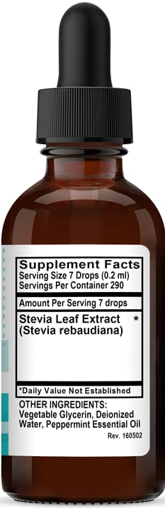 Nutritional facts and kosher certified label text on the back of the herbal supplement packaging.