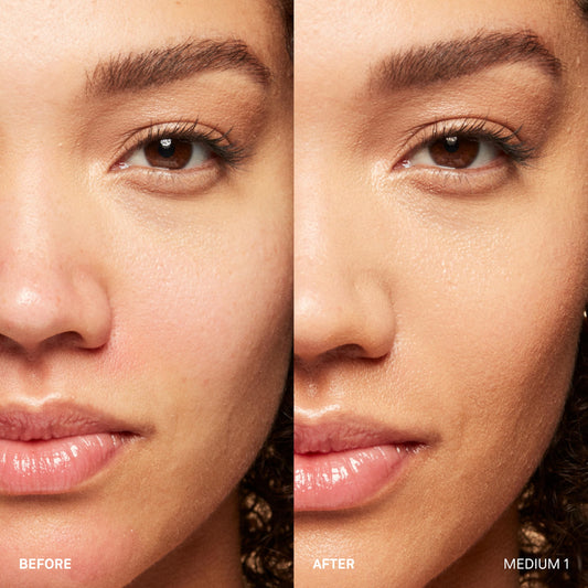 Bobbi Brown hydrating tinted moisturizer showcasing the liquid texture.