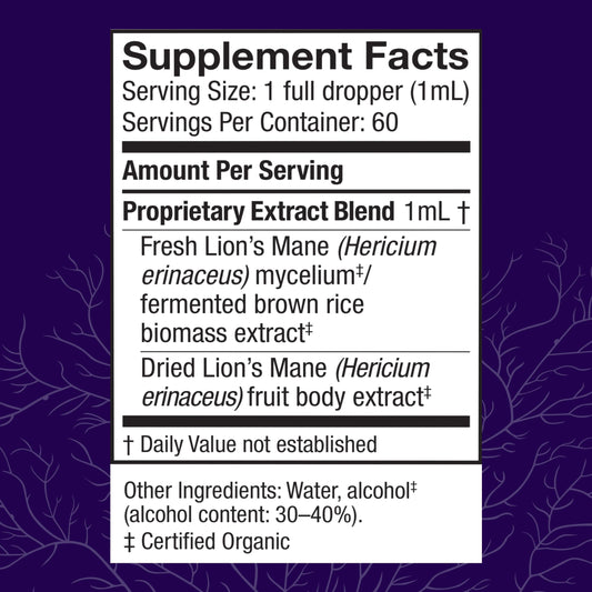 Host Defense organic mushroom liquid supplement dropper mechanism close up