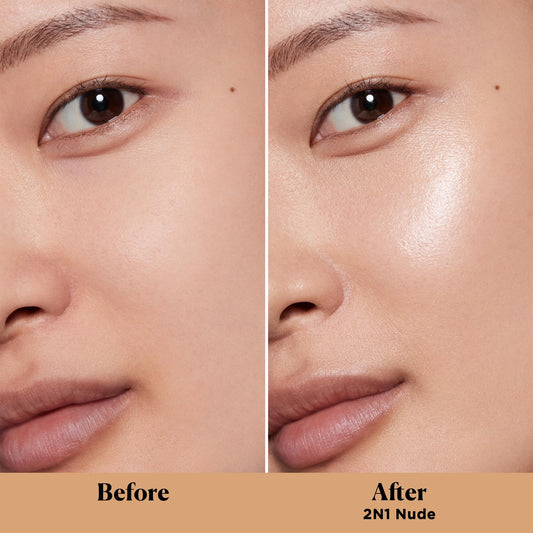 Laura Mercier natural skin illuminator SPF 25 tube showing shade 2N1 Nude